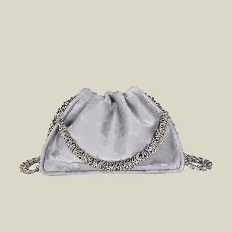 Velvet Pouch Bag